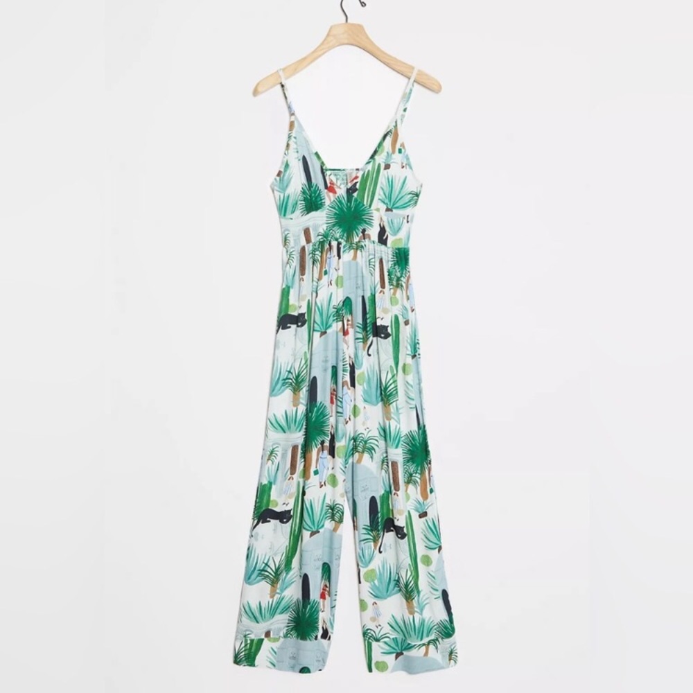 Anthro Isabelle Feliu Bosque Jungle Jumpsuit